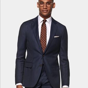 NWT Suitsupply Sienna Single Breasted Suit - Navy